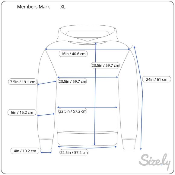 Members Mark Women's Gray Hooded Shirt XL NWT - Picture 2 of 4